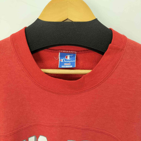 チャンピオン Champion 80s 青刺繍タグ前期 USA製 DHIO STATE ラバープリント スウェット メンズ JPN:L