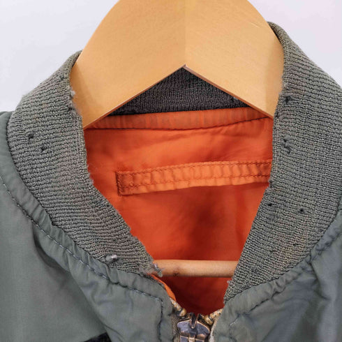 67年製造 SATELLITE OUTERWEAR CORP製 USAF リバーシブルMA-1フライトジャケット メンズ L