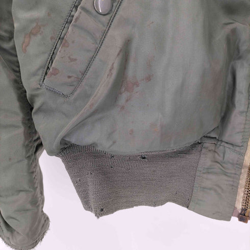 67年製造 SATELLITE OUTERWEAR CORP製 USAF リバーシブルMA-1フライトジャケット メンズ L