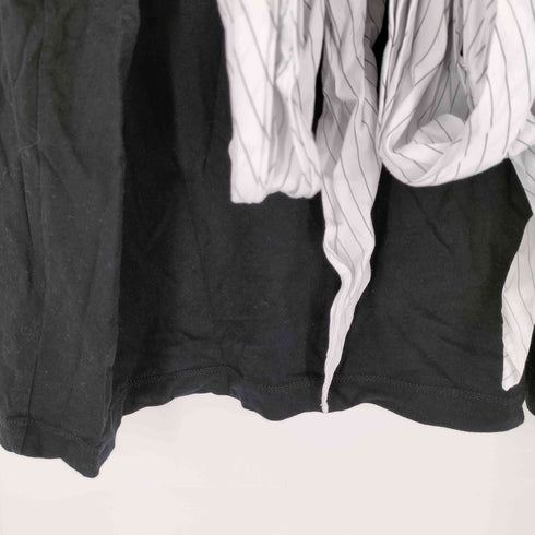 エムエムシックスメゾンマルジェラ MM6 Maison Margiela シャツレースデザイン Tシャツ レディース S