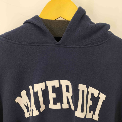 ソフィー SOFFE 90s USA製 MATER DEIプリント プルオーバーパーカー メンズ JPN:L