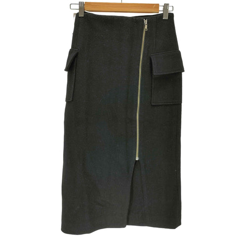 クラネ CLANE MILITARY WRAP SKIRT レディース 36