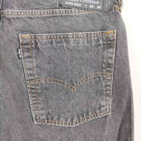 リーバイス Levis SKATE SUPER BAGGY ブラックデニムパンツ メンズ W32 L30