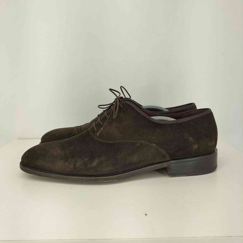 サルヴァトーレフェラガモ Salvatore Ferragamo プレーントゥースエードシューズ メンズ 11 2E
