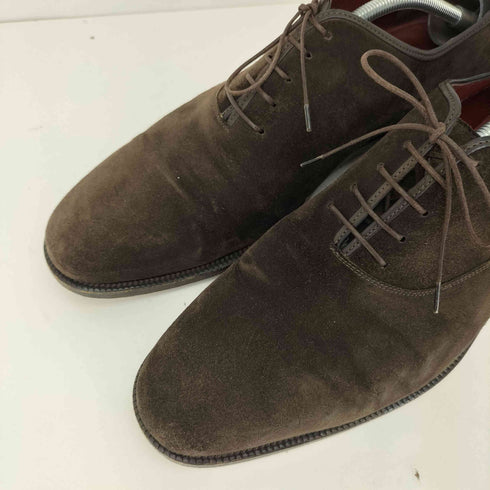 サルヴァトーレフェラガモ Salvatore Ferragamo プレーントゥースエードシューズ メンズ 11 2E