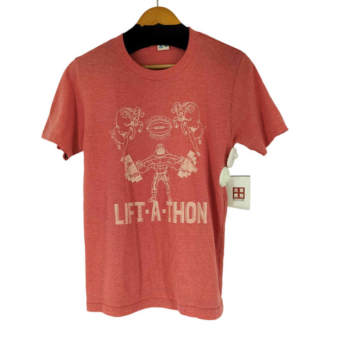 チャンピオン Champion 80s USA製 トリコタグ シングルステッチ フロントプリントTシャツ メンズ XL