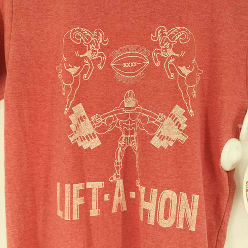 チャンピオン Champion 80s USA製 トリコタグ シングルステッチ フロントプリントTシャツ メンズ XL