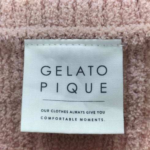 ジェラートピケ gelato pique エアリーモコプルオーバー レディース ONE SIZE