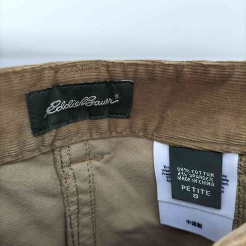 エディーバウアー Eddie Bauer コインポケット ジップアップ コーデュロイ フレア スカート レディース 8