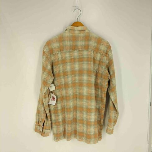 URBAN RAGS 90-00S インド製 チェック フラップポケット L/S シャツ メンズ import:L