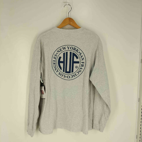 ハフ HUF REGIONAL LS TEE サークルロゴ ロングスリーブTシャツ メンズ JPN:L