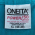 オニータ ONEITA POWER 50PLUS 90s メキシコ製 シングルステッチ プリントカットソー メンズ XL