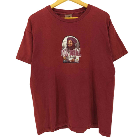 ザイオンルーツウェア ZION ROOTSWEAR フロントミュージシャンプリント 半袖Tシャツ メンズ L