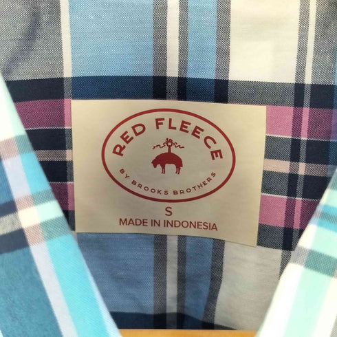 レッドフリースブルックスブラザース Red Fleece Brooks Brothers マドラス チェック L/S シャツ メンズ import:S