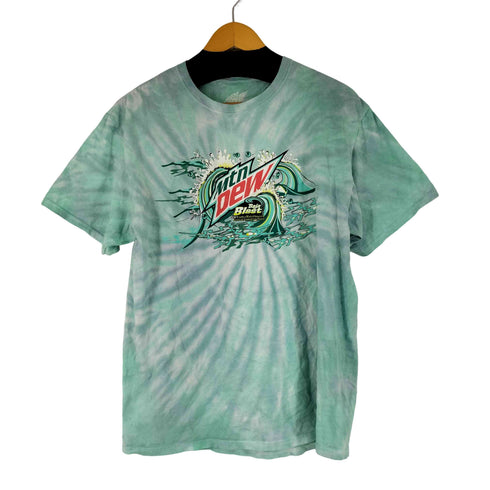 タイダイ柄 企業ロゴプリント Tシャツ メンズ import:M