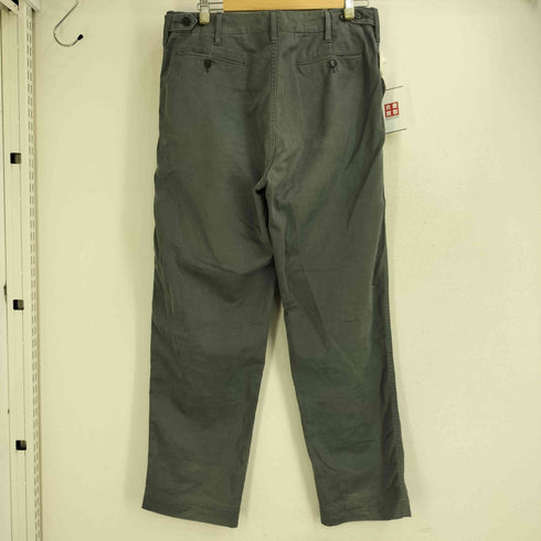 オーラリー AURALEE 21AW WASHED FINX BUGGY SATIN WIDE PANTS メンズ JPN:4