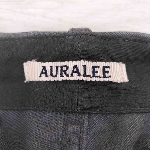 オーラリー AURALEE 21AW WASHED FINX BUGGY SATIN WIDE PANTS メンズ JPN:4