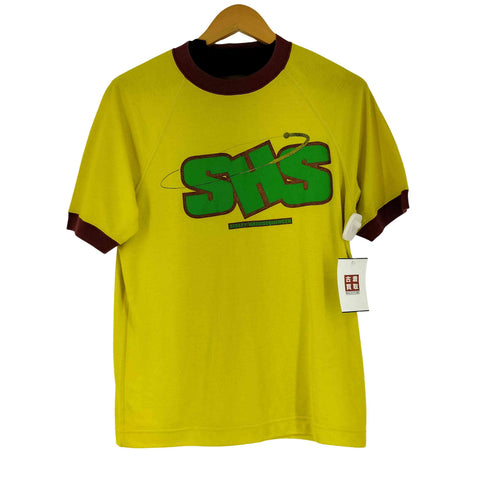 SISLEY フロントプリント S/S リンガーTシャツ メンズ JPN:S