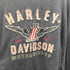 ハーレーダビッドソン HARLEY-DAVIDSON インド製 L/S バック ロゴ 刺繍 クルーネック サーマル Tシャツ メンズ import:L