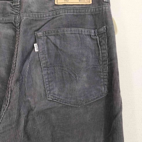 リーバイス Levis 752 コーデュロイ ストレートパンツ メンズ W32 L34