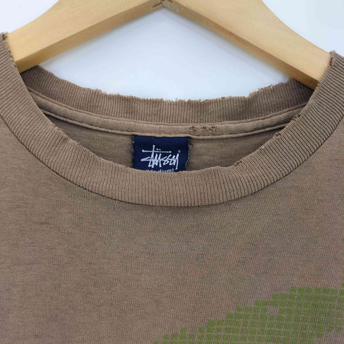 ステューシー Stussy 00s 紺タグ ミュージシャンプリント 半袖Tシャツ メンズ Medium