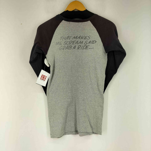 HERI TAGE STONE 両面プリント L/S ラグランシャツ メンズ