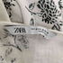 ザラ ZARA フラワープリント Vネックコットンブラウス レディース import:M
