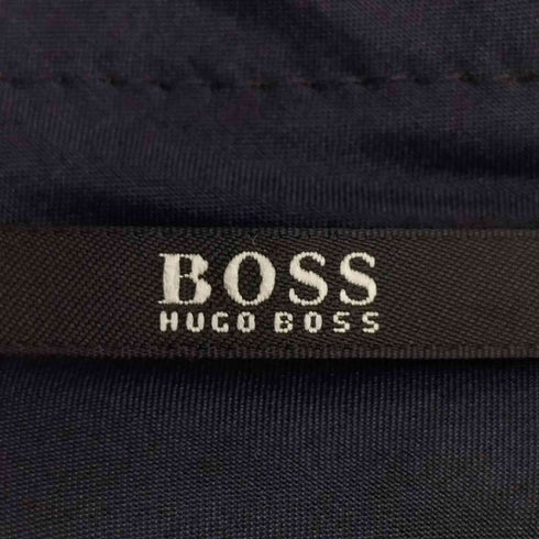 ヒューゴボス HUGO BOSS シルク100 ノースリーブ フリル ティアード ドレスワンピース レディース DE:32
