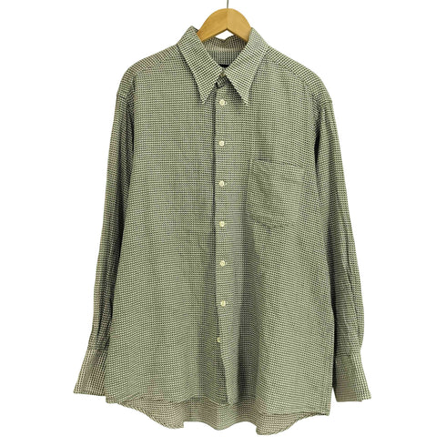 ボスヒューゴボス BOSS HUGO BOSS ポルトガル製 総柄 L/S シャツ メンズ 43