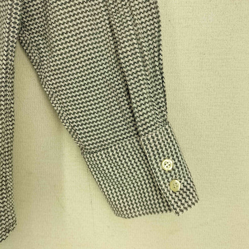 ボスヒューゴボス BOSS HUGO BOSS ポルトガル製 総柄 L/S シャツ メンズ 43