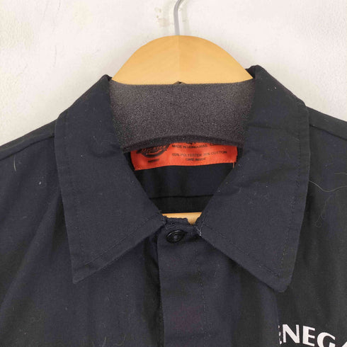 ディッキーズ Dickies バックプリント ワークシャツ メンズ import:L