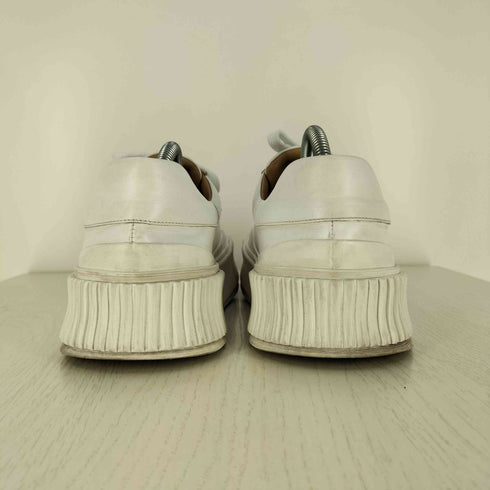 ジルサンダー JIL SANDER 20SS SMOOTH LEATHER SNEAKER プラットフォームスニーカー メンズ EUR:41
