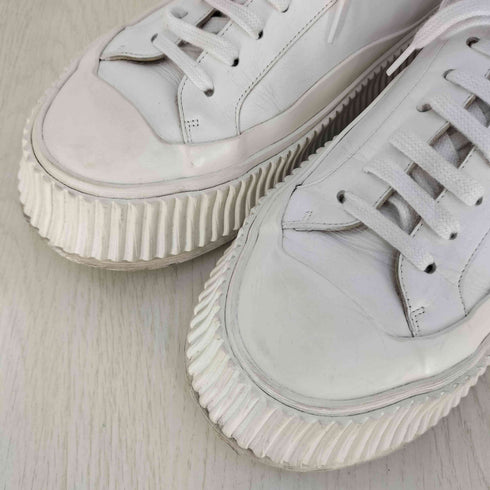 ジルサンダー JIL SANDER 20SS SMOOTH LEATHER SNEAKER プラットフォームスニーカー メンズ EUR:41
