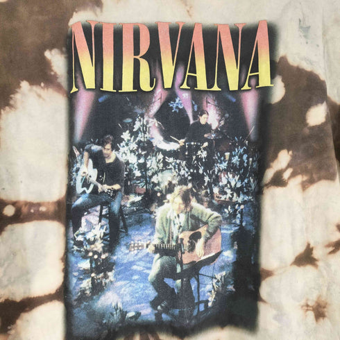NIRVANA タイダイ染め バンドTシャツ メンズ