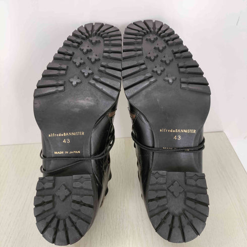 アルフレッドバニスター alfredoBANNISTER レザー切替 レースアップシューズ メンズ 43