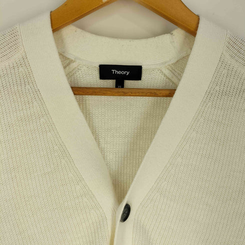 セオリー theory LS CRD L PACIFIC LINEN コットン ポリ 混 リネン カーディガン メンズ JPN:XS