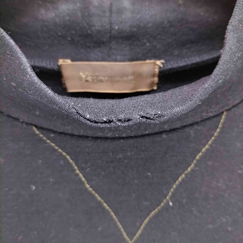 ワイズフォーメン Ys for men 90s ウールアーガイルステッチ モックネックプルオーバー メンズ