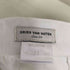 ドリスヴァンノッテン DRIES VAN NOTEN ベイカーポケット ワイド ホワイト デニムパンツ レディース 34