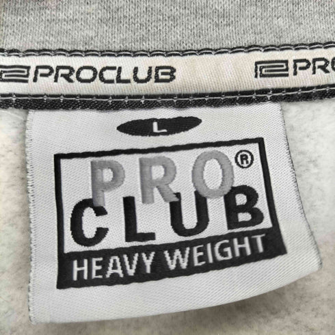 プロクラブ PRO CLUB HEAVY WEIGHT 裏起毛 クルーネックスウェット メンズ L