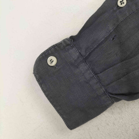 メイソンズ masons 刺繍リネンシャツ メンズ S