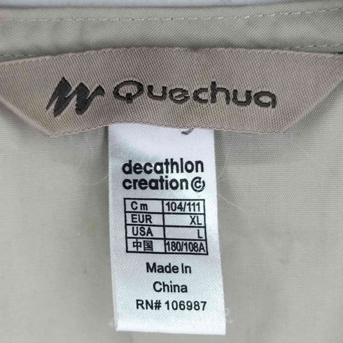 QUECHUA フィッシングベスト メンズ L