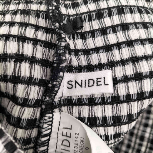 スナイデル snidel ウエストシャーリングワイドパンツ レディース JPN:0