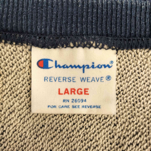 チャンピオン Champion 別注リバースウィーブ インディゴ スウェットシャツ メンズ JPN:L