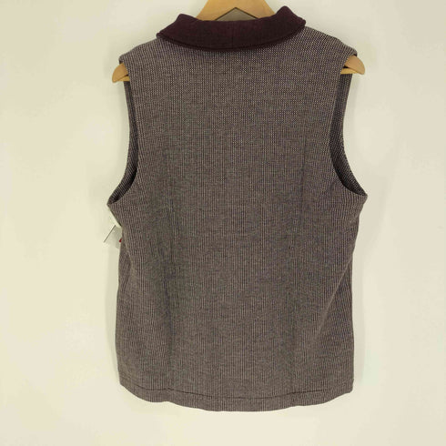 アクアスキュータム AQUASCUTUM キルト杢無地ベスト メンズ import:S