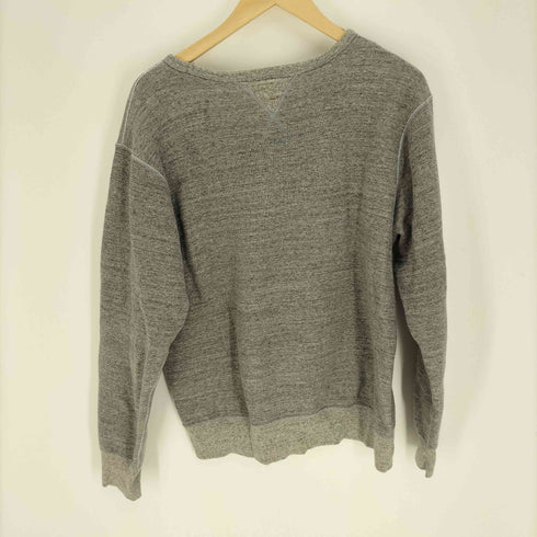 フィグベル PHIGVEL 前V 裏起毛 コットン スウェット シャツ メンズ 38