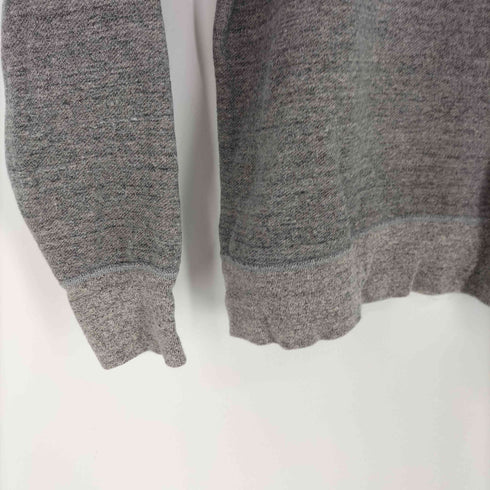 フィグベル PHIGVEL 前V 裏起毛 コットン スウェット シャツ メンズ 38