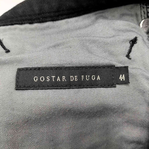 ゴスタールジフーガ GOSTAR DE FUGA 膝クラッシュ加工ストレッチスキニーデニムパンツ レディース JPN:44