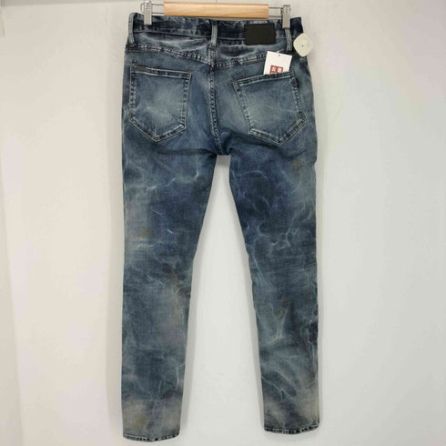 シヴァーライズ CIVARIZE Tearing 蛇腹リメイクスキニーデニムパンツ メンズ JPN:42