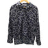 NEOSARTIC 総柄 開襟 オープンカラー L/S ポリ シャツ メンズ JPN:M
