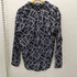 NEOSARTIC 総柄 開襟 オープンカラー L/S ポリ シャツ メンズ JPN:M